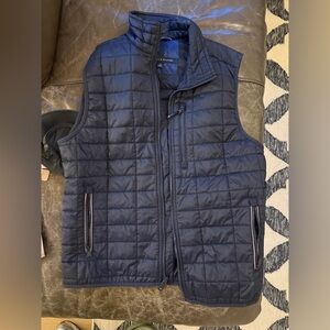 Tommy Hilfiger Navy Quilted Vest